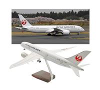 ZXGGASG 1:130 Scale B787 Japan Airline Dreamliner Aircraft Diecast plane Model airplane with Retractable Landing Gear Voice Control Lights Enthusiast Collection Aviation Enthusiasts(With light)
