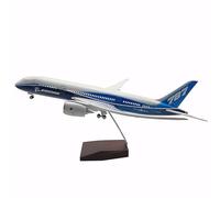 ZXGGASG 18” 1:130 Model Jet Airplane U·S Plane Prototype Airlines Diecast Aircraft With Wheels And Lights Simulation Civil Aviation Gift(Upgrade)