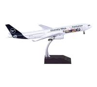 ZXGGASG 200 Scale for G2DLH1221 Lufthansa Airlines A330-300 D-AIKQ Diecasts Aviation Metal Miniatures Aircraft Model Playkits