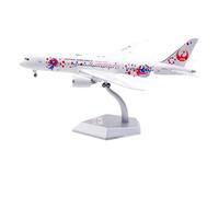 ZXGGASG 27CM Boutique Replica 1:200 JAL For Boeing B787-8 JA823J Scale Simulation Civil Aircraft Models Miniature Airplane Model