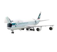 ZXGGASG 400 For B747-8F B-LJF EW47480 Cathay Pacific Cargo Aircraft Model Die Casting Toy Collection Playkits