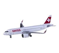 ZXGGASG 400 Scale for EW432N002 Swiss Airlines A320neo HB-JDB Diecast Miniatures Aircraft Model Metal Aviacion Playkits