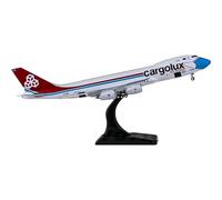 ZXGGASG 400 Scale for GJCLX1954 Cargolux Cargo Aviation 747-8F LX-VCF Miniature Die Cast Aircraft Model Collection Playkits