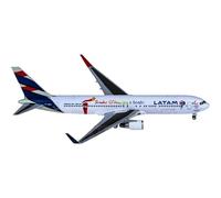 ZXGGASG 400 Scale for XX4244 LATAM 767-300ER PT-MSY Miniature Die Cast Aircraft Model Single Plane Playkits
