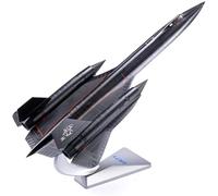 ZXGGASG 72 Scale For SR-71a Blackbird Metal Model High-Altitude Reconnaissance Aircraft Military Diecast Plane Planetoy Set