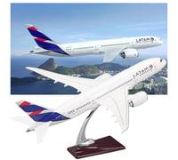 ZXGGASG 787 Simulation Civil Aviation Aircraft Model B787-8 Chile Latam Airliner Gift Ornament Hollow Engine Craft 43cm