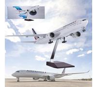 ZXGGASG Airplane Concorde Air France/British Aircraft Model Jet Plane Collectibles Resin with wheels Diecast for Collection(1/157 French B777)