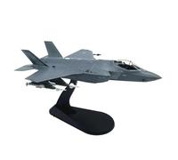 ZXGGASG Airplane Toy Classic F35A 1:72 For Die-cast Metal Stealth V Jet Fighter Model With Stand Replica Military Aircraft Collectible Grade Gift Display Or Desktop Decoration For Aviation Enthusiast
