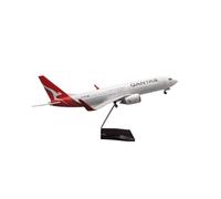 ZXGGASG Airplane Toys 1:85 Scale Die-Cast Resin B737 Qantas Series Static Display Aircraft Hobby Model For Collection And Display(No light)