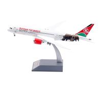 ZXGGASG Collectible Plane 200 For Kenya Airways Dreamliner B787-8 Diecast Aircraft Model 5Y-KZD Planetoy Set