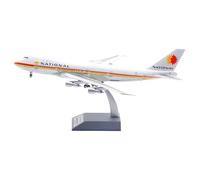 ZXGGASG Collectible Plane 200 For NATIONAL AIRLINES B747-400 Diecast Aircraft Jet Model N77773 Planetoy Set