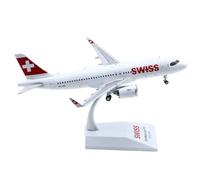 ZXGGASG Collectible Plane EW232N002 For Swiss Airlines Star Alliance 320 Diecast Aircraft JET Model Playkits