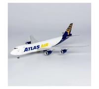 ZXGGASG Decorated airplane 1:400 For Atlas Air 30th B747-8F Die-cast Collection Commemoration