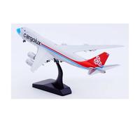 ZXGGASG Decorated airplane 1:400 For Cargolux Airlines B747-8F Die-cast Collection Commemoration