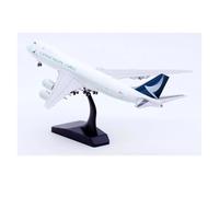 ZXGGASG Decorated airplane 1:400 For Cathay Pacific Cargo B747-8F Die-cast Commemorative Gifts