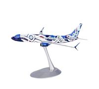 ZXGGASG Die-cast Metal Aircraft 1:200 Scale For B737-800 Planes Model Airplanes Alaska Plane Model Collection For Collection And Display