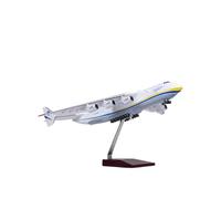 ZXGGASG Die-cast Metal Aircraft 42CM 1/200 Scale For Antonov AN-225 Mriya Transport Aircraft Simulation Airplane Resin Replica Model For Collection And Display
