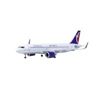 ZXGGASG Die-cast Metal Aircraft 47CM Model Planes For A320 NEO Macau Airplane Light & Wheel Landing Gear Collected Aviation Model For Collection And Display(No light)