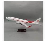 ZXGGASG Die-cast Metal Aircraft 47CM Plane Toy For A330 Model Algeria With Resin Airplane Toy Decoration Hobby Of Collecting For Collection And Display(With light)
