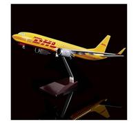 ZXGGASG Die-cast Metal Aircraft Aeroplane Toys 47cm For 737 Large 1:85 Scale Model Airplane B737 Diecast Airplanes With Light For Collectio For Collection And Display(With light)