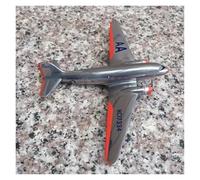 ZXGGASG Die-cast Metal Aircraft Diecast 1:200 Scale For DC-3 Airlines Passenger Aircraft Simulation Model Static Decoration Souvenir For Collection And Display