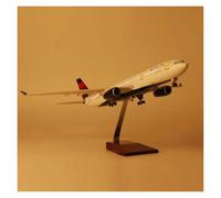 ZXGGASG Die-cast Metal Aircraft Resin 1:135 Scale For A330 Model AIR Airway W Base Wheel Lights Airplane Collectibles For Collection And Display(With Light)