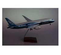 ZXGGASG Die-cast Metal Aircraft Resin Airplane 1:150 Scale For Civil Airliner Aircraft 787 With Light Display Model For Collection And Display(With Light)