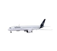 ZXGGASG Die-cast Metal Aircraft Scale Model Airplane 1/142 47cm Fit For A350 Lufthansa Model With Lights And Wheels Resin Collection For Collection And Display(No light)