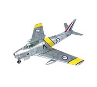 ZXGGASG Die-cast Metal Scale French F86 Sabre Fighter Aircraft Model Ornament Finished Product 37100 For Collection And Display