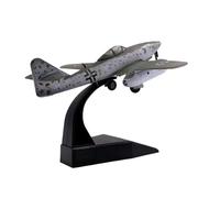 ZXGGASG Diecast Airplane Toys Scale German Messerschmitt Me Jet Fighter 2024 Aviation Home Decor Aircraft Model For Collection And Display