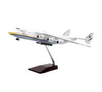 ZXGGASG Diecast Toys 1:200 An-225 Antonov Airplane Model Transport Scale Ukraine Painted Strategic Cargo Aircraft For Collection And Display