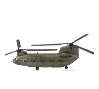 ZXGGASG Environment Image Target: Academy Aircraft 1/144 CH47D/F/J/HCMK Helicopter Military Model