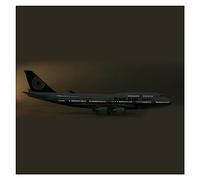 ZXGGASG Fighter Planes Plane Model 47CM EVA Air B747 Airplane ircraft 1/160 Scale Diecast Resin Light And Wheel Plane(With light)