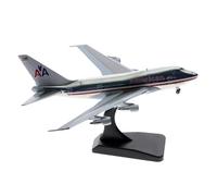 ZXGGASG For 1:400 Scale Toy Kit American Airlines Boeing 747SP Die-cast Alloy Airplane Model Collectible Single Plane