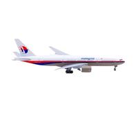ZXGGASG For Alloy Set 1:400 Scale Passenger Model Malaysia Airlines Boeing B777-200ER Die-cast Metal Aircraft Single Plane