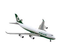 ZXGGASG For EVA Air Boeing Diecast Metal Aircraft 1:200 Scale Prefab Model B-16411 Flaps Down Aviation Tags single plane