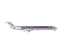 ZXGGASG For NG McDonnell Douglas MD-83 Diecast Alloy Jet Model 1/400 Scale Aircraft Collectible toy airplane kit