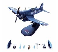 ZXGGASG model aircraft kits 1 72 Scale WW2 F4U-1 F4U For Corsair Dragon Fighter Aircraft Metal Military Plane Single Plane Diecast Model (F4U HH)