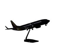 ZXGGASG model aircraft kits 47cm 1 85 Die-cast Model For 737 Resin Airplane With Lights And Wheels Finished (With Light)