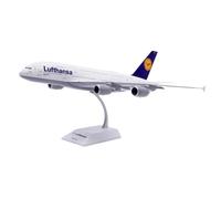 ZXGGASG Model Airplane 1:200 Scale Model For Lufthansa A380-800 D-AIMH Aircraft Simulation Souvenir Collection Ornaments Snap-Fit Model