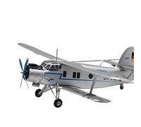 ZXGGASG Replica Aircraft Models 1:200 6CM Highly Detailed Airliner Model 553261 For Lufthansa Antonov AN-2 DM-SKK Scale Airplane Miniature Miniature Airplane Model