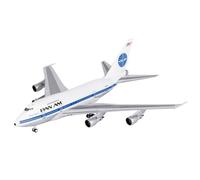 ZXGGASG Replica Aircraft Models 14CM 1/400 Scale Finished Aircraft Die-cast Model For Pan Am B747SP N529PA Airplane Replica For Aviation Fans Miniature Airplane Model