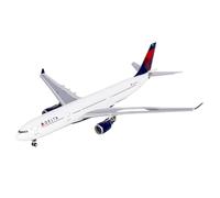 ZXGGASG Replica Aircraft Models 15CM 1/400 Scale Finished Aircraft Die-cast Model For Delta Air Lines A330-300 N815NW Airplane For Aviation Fans Miniature Airplane Model