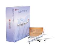 ZXGGASG Replica Aircraft Models 19CM 1/400 Scale Finished Aircraft Die-cast Model For China International Cargo B747-8F B-2488/B-2489 Airplane Miniature Airplane Model(B-2489)
