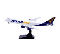 ZXGGASG Replica Aircraft Models 19CM 1/400 Scale Miniature Model Collectible Airplane For Atlas Air For B747-8F N860GT Aircraft Replica Miniature Airplane Model