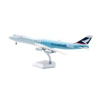 ZXGGASG Replica Aircraft Models 38CM 1/200 Scale Miniature Model Collectible Airplane For Cathay Pacific B747-8F B-LJA Metal Aircraft Replica Miniature Airplane Model(Standard)