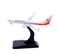 ZXGGASG Replica Aircraft Models 9CM 1/400 Large Scale Display Model Airplane For Okay Airways For B737-800 B-1732 Static Finished Aircraft Miniature Airplane Model