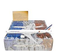 ZXGGASG Replica Models 1:400 Scale Finished Aircraft Air France B777-300ER F-GSQI For Aviation Fans Miniature Airplane Model