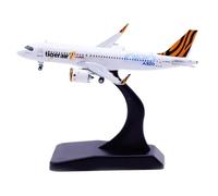 ZXGGASG Replica Models 1:400 Scale For Tigerair Taiwan A320NEO B-50021 Aircraft Decor Highly Detailed Die-cast Miniature Airplane Model