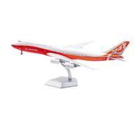 ZXGGASG scale For Alloy Collectible Aircraft Gift 1:200 Boeing B747-8 Sunrise Diecast Metal Airplane Jet Model Toy N6067E single plane